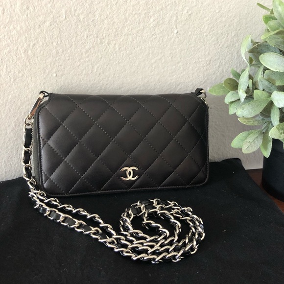 CHANEL Handbags - 🖤🔗 Zippy Chanel Matelasse WOC Revamp 🛠